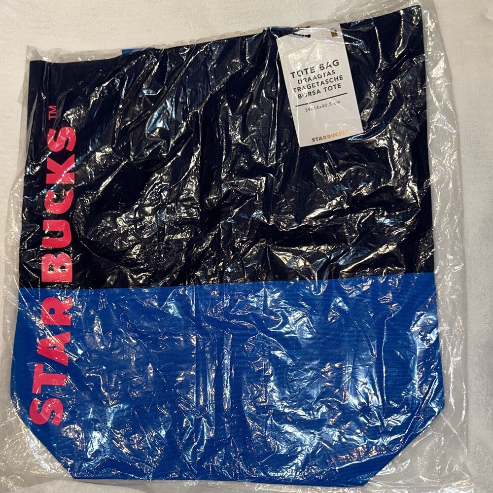 STARBUCKS canvas bag - NWT